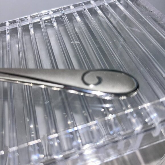 Waterford Ballet Ribbon Matte Stainless Flatware ONE (1) Salad Fork 7-3/8" - Picture 2 of 11